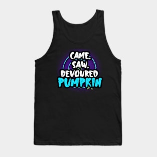 Came Saw Devoured Pumpkin Tank Top